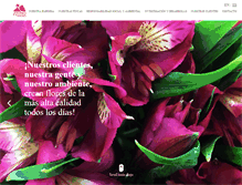 Tablet Screenshot of jardinesdelosandes.com